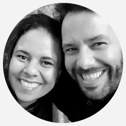 Foto de perfil da Aline Lelles e do Rodrigo Wittitz