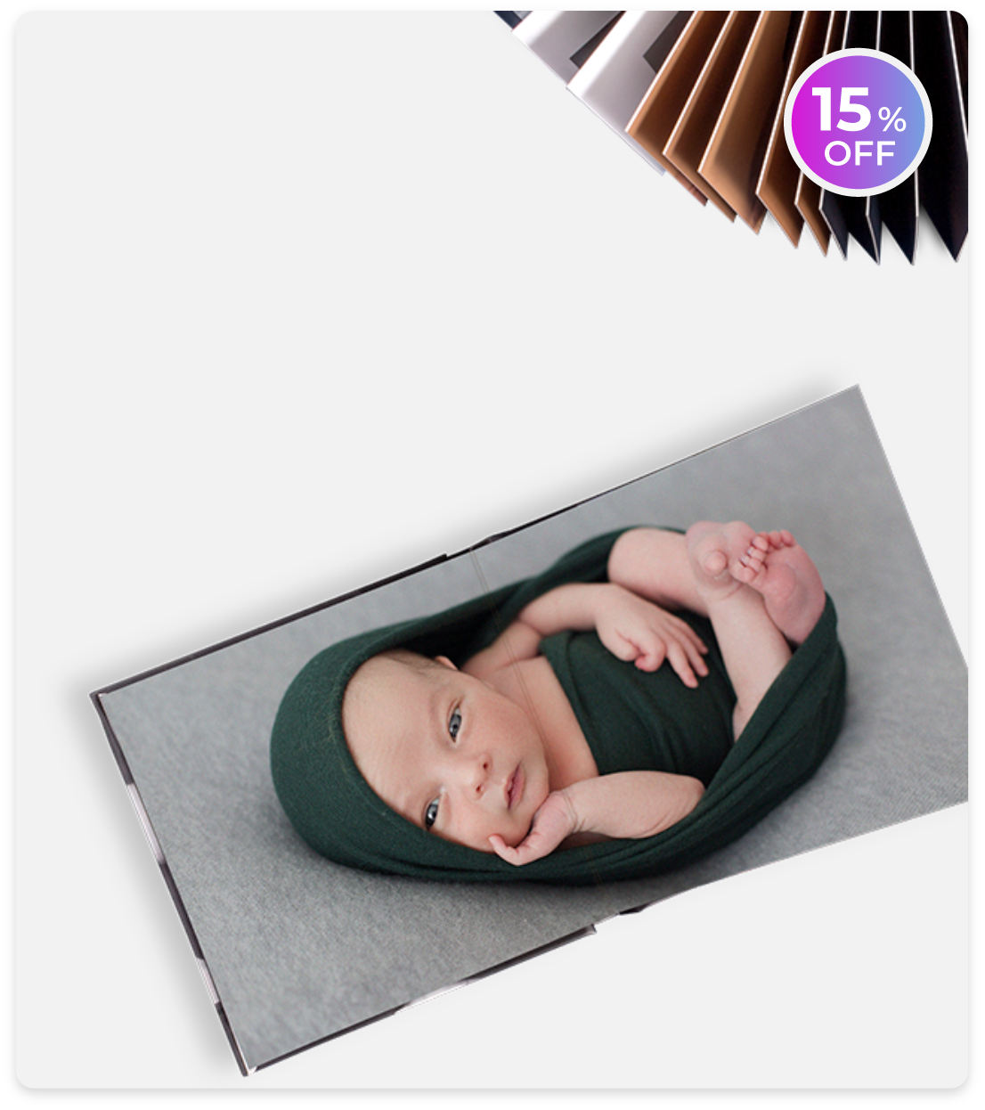 Álbum Flat 800 - Produto fotográfico premium